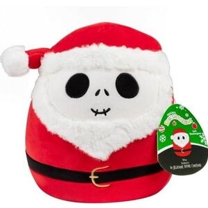 NWT Squishmallows 8" Jack Skellington Sandy Claws Plush - Nightmare Before Xmas